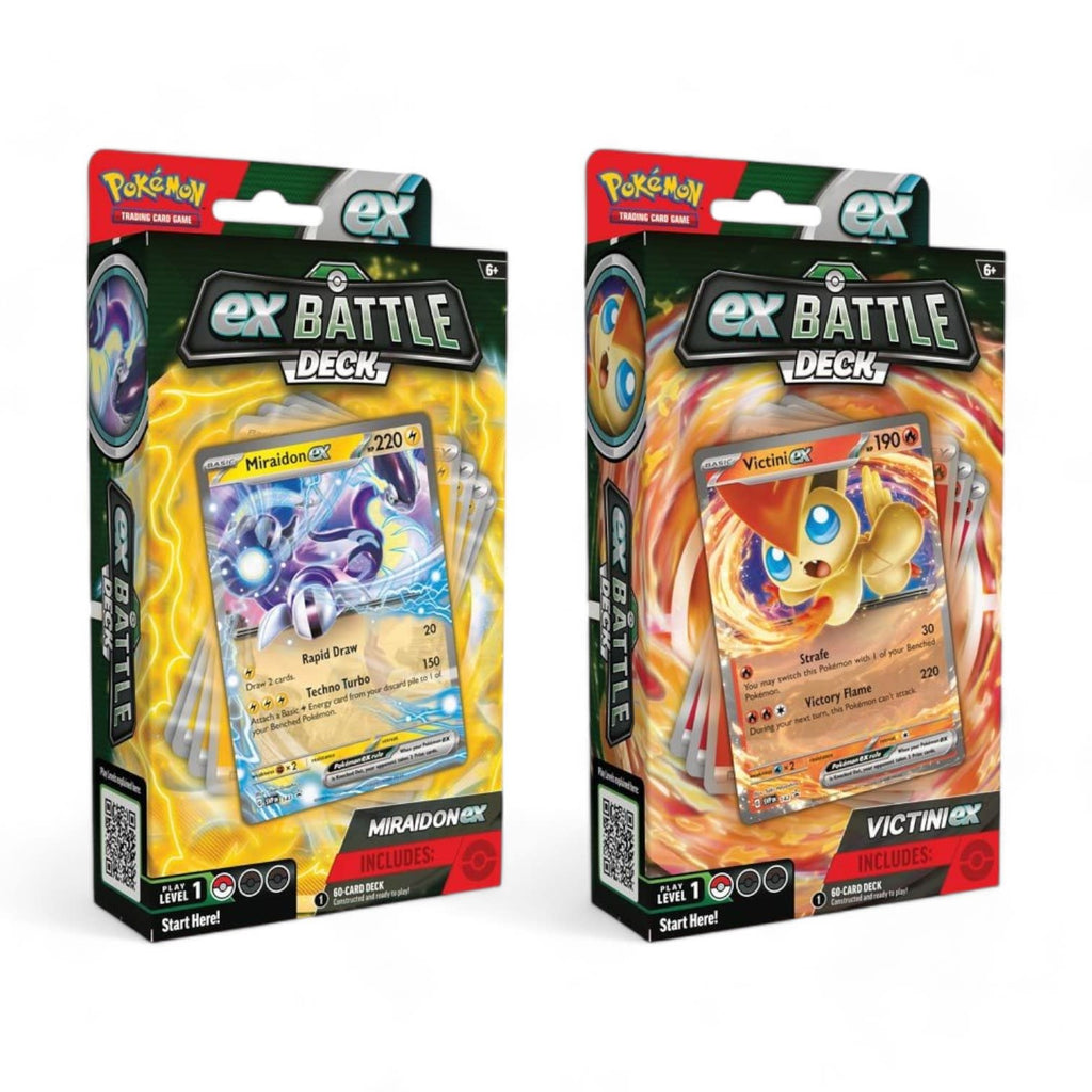 Pokémon TCG: Victini/Miraidon ex Battle Deck - Price per Piece - Fans Geek Store