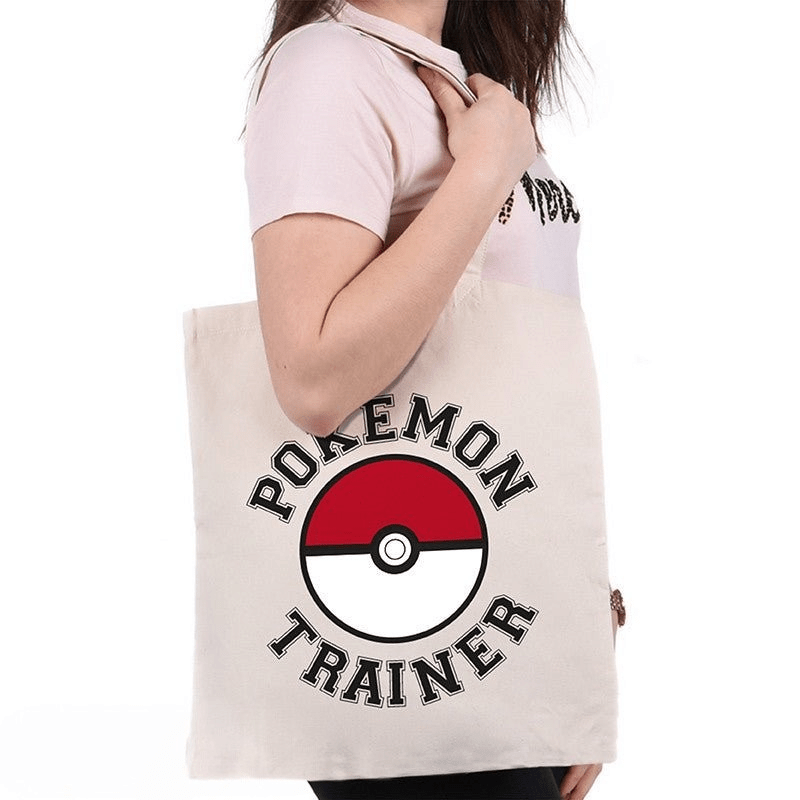 Pokémon Trainer-katoenen draagtas - Fans Geek Storeproduct_type#Pokémon