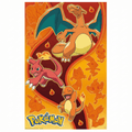 Pokémon vuurtype-poster met Charmander en Charizard 61 × 91,5 cm - Fans Geek Storeproduct_type#GB Eye