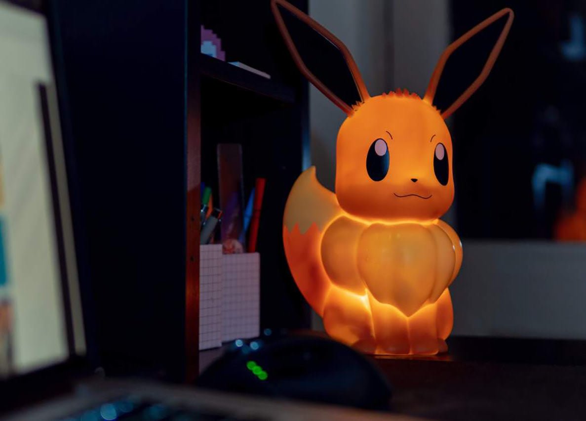 Pokemon: Wireless Eevee Led Lamp 30 cm - Fans Geek Store
