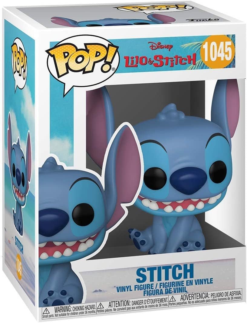Pop! Disney: Lilo and Stitch - Smiling Seated Stitch - Fans Geek Store