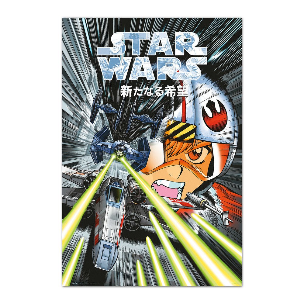 Star Wars: Trench Run - Manga Poster - Fans Geek Store