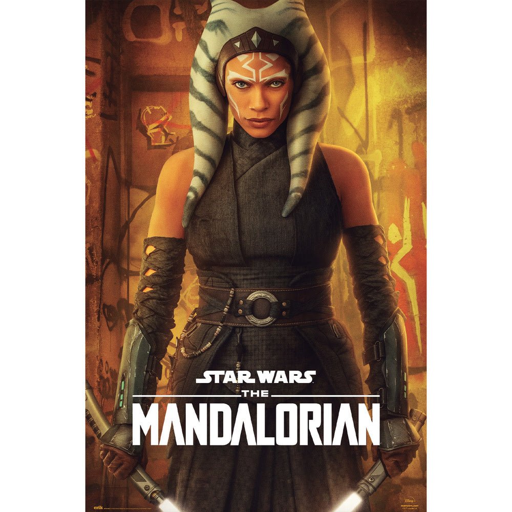 Star Wars The Mandalorian Ahsoka Tano Poster - Fans Geek Store