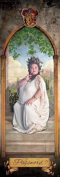 Harry Potter: Password? (Fat Lady) - Deurposter - Fans Geek Store