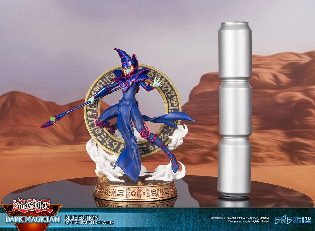 Yu - Gi - Oh: Dark Magician Blue Variant PVC Statue - Fans Geek Store