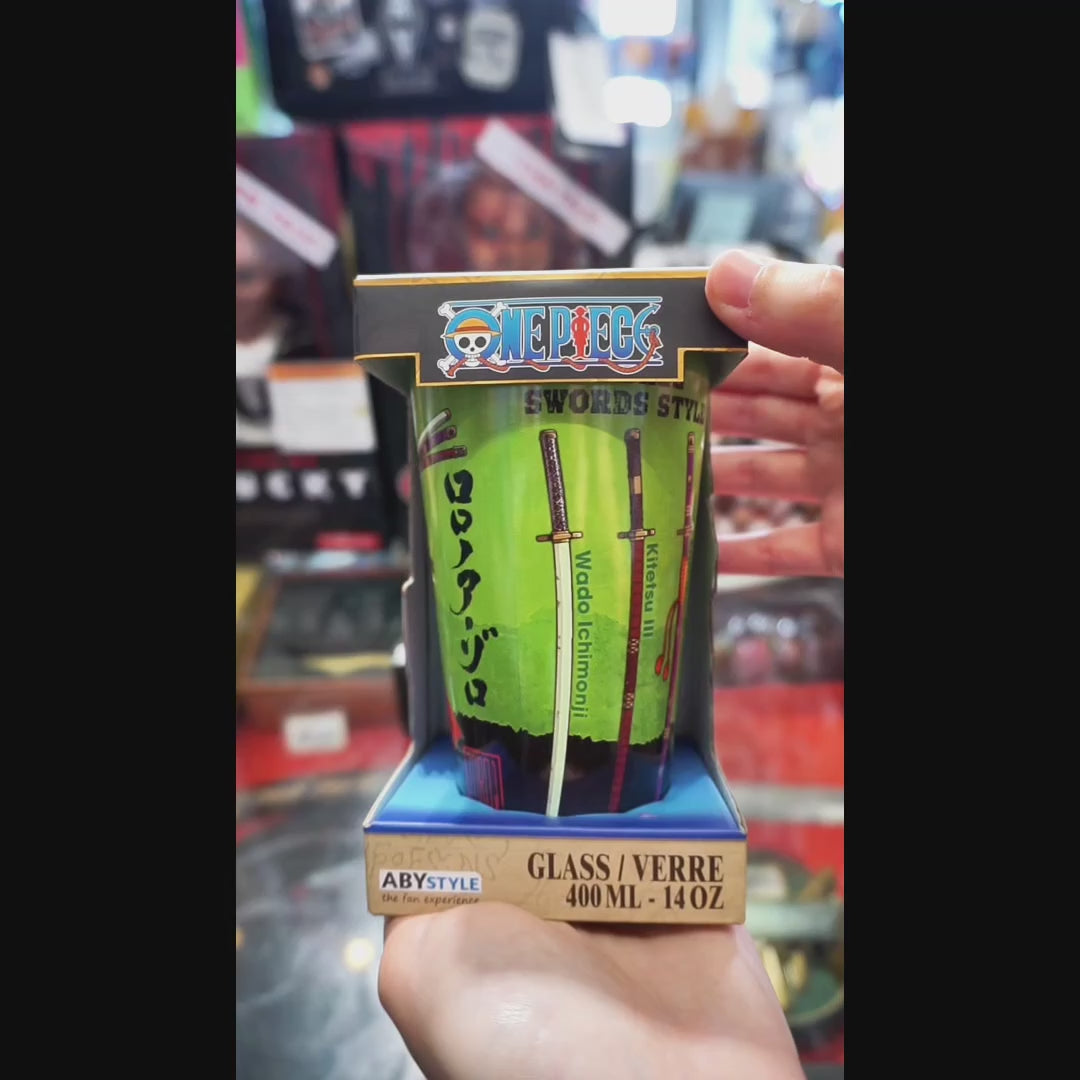 One Piece - Zoro Drinkglas (400 ml)