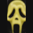 Glowing in the Dark candle: Scream Halloween Horror ! Ghostface 