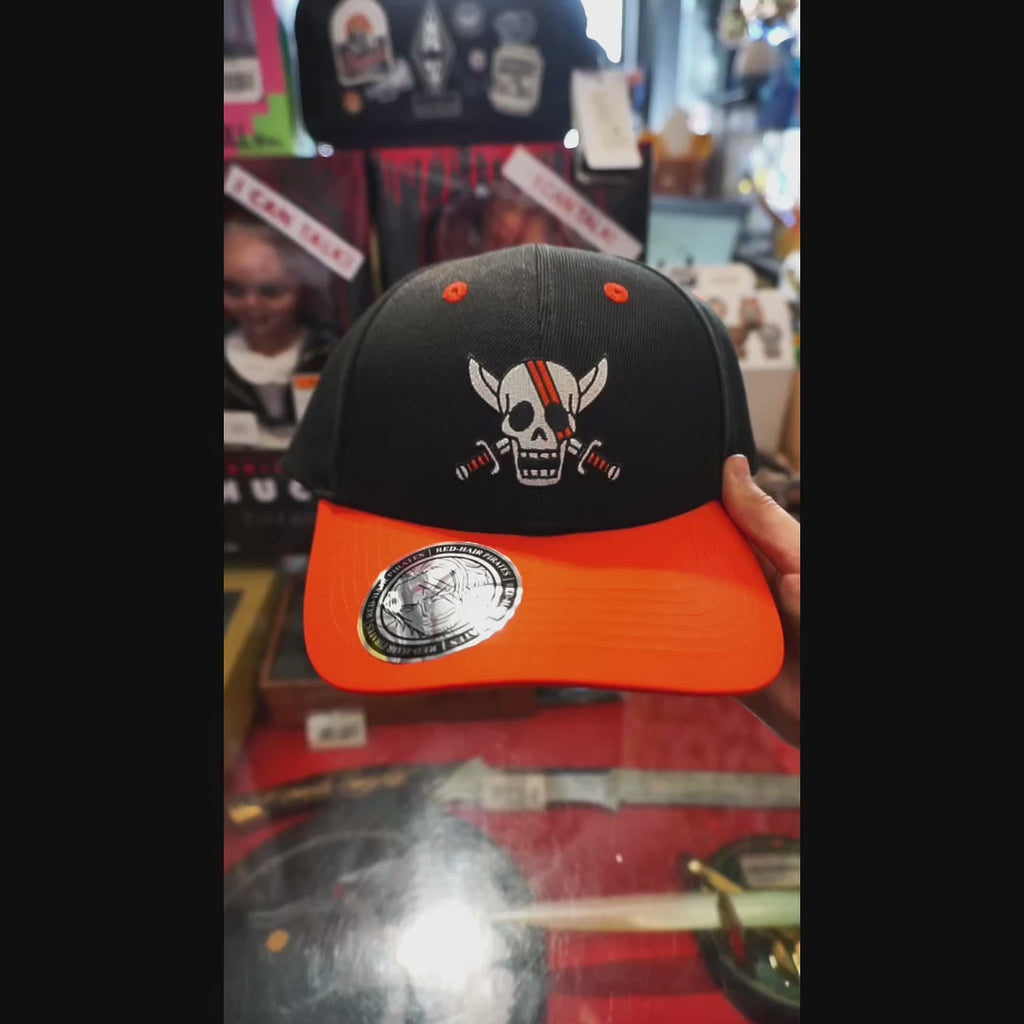 ONE PIECE - Cap - Black & Red - Shanks