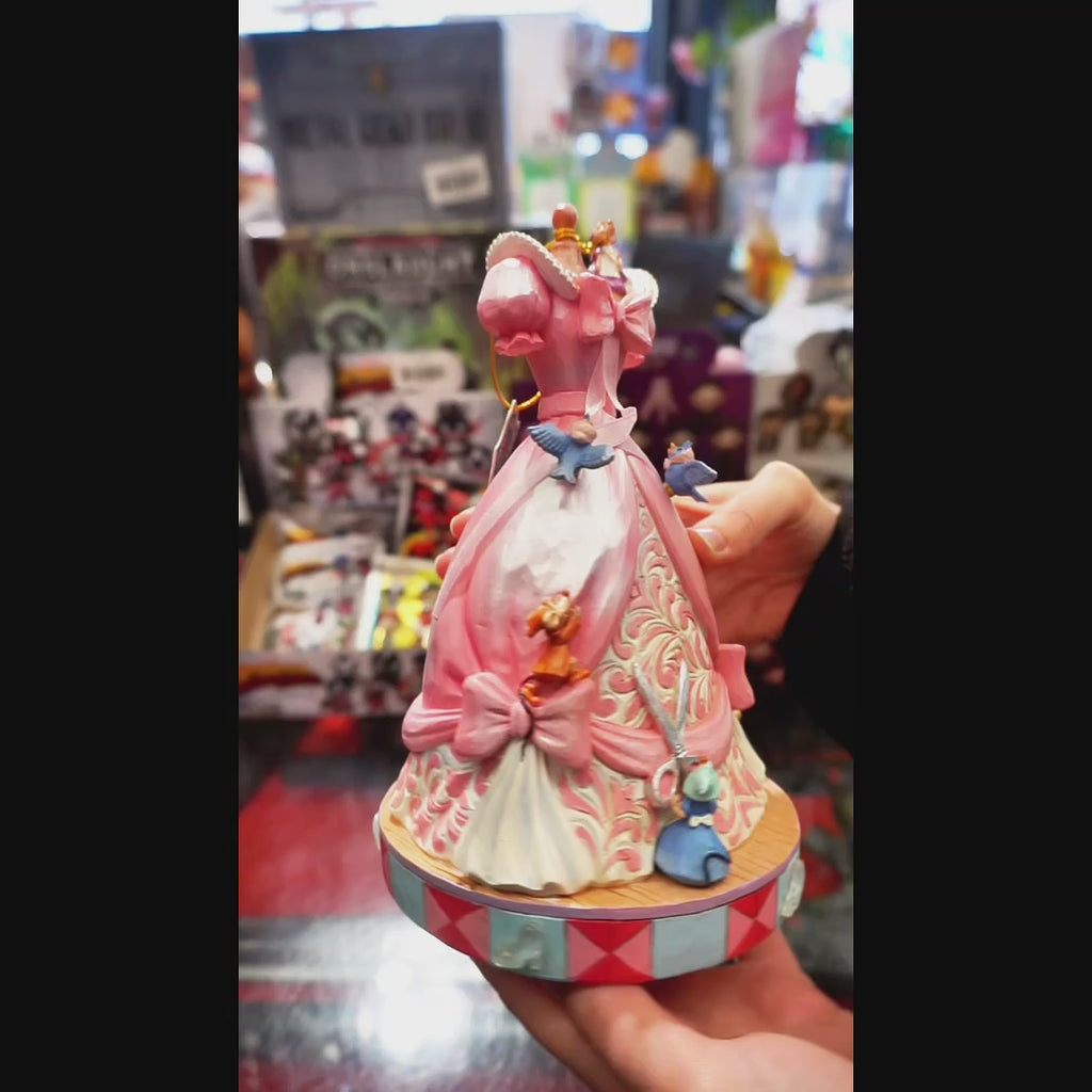 A Dress for Cinderelly (Cinderella's Dress Musical Figurine)