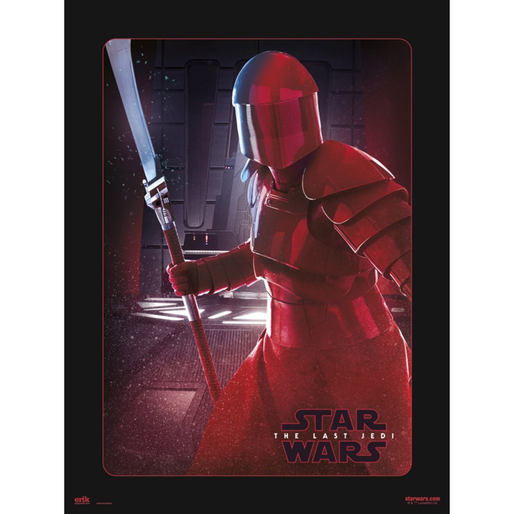 Art Print 30x40 cm Star Wars VIII Elite Guard - Fans Geek Store