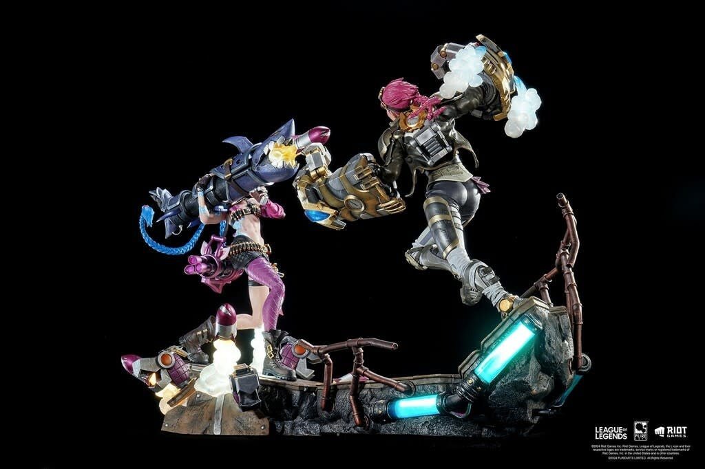 League of Legends: Jinx & Vi 1:6 Scale Statue Set - Fans Geek Store