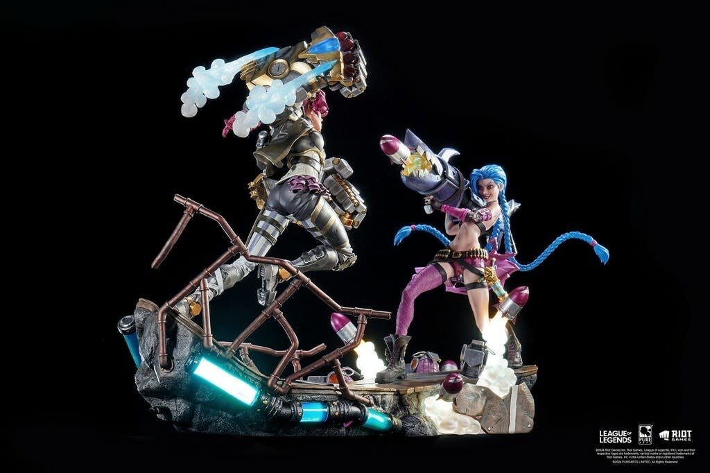 League of Legends: Jinx & Vi 1:6 Scale Statue Set - Fans Geek Store