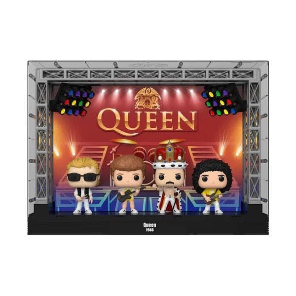 Queen Pop! Moments Deluxe Vinyl Figures 4 - Pack Wembley Stadium - Fans Geek Store
