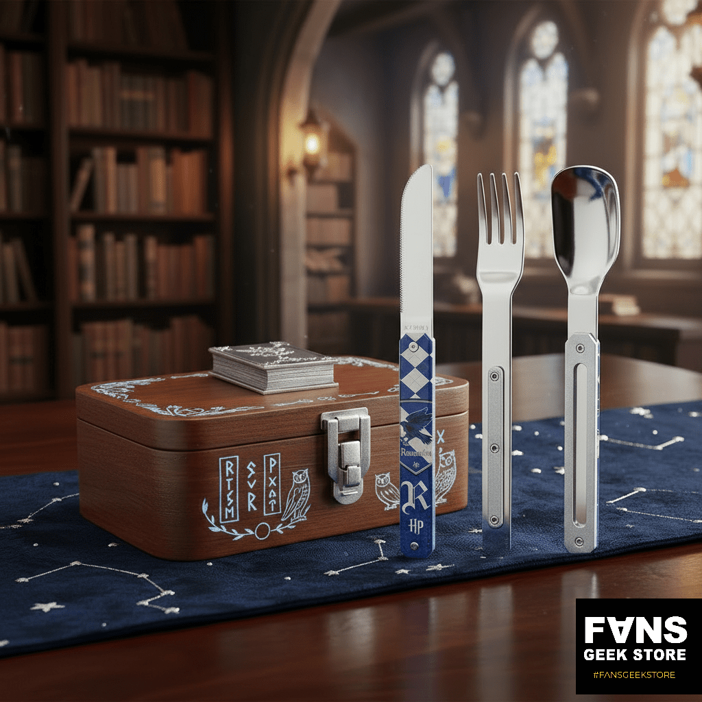 Cutlery Set, HP - Ravenclaw - Fans Geek Store