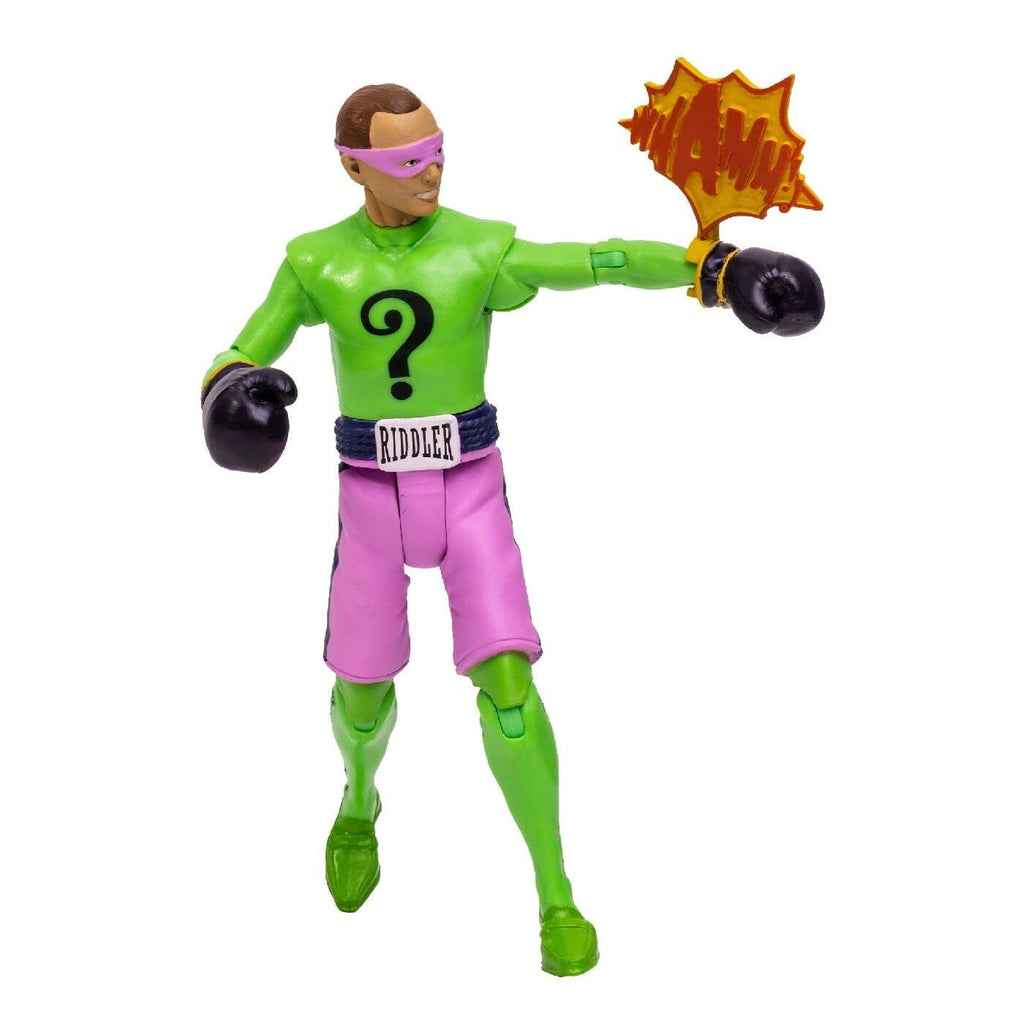 DC Comics: Batman 1966 TV Series - The Riddler in Boxing Gloves 6 inch Action Figure - Fans Geek Store