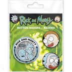 RICK AND MORTY - Badge Pack - Rick & Morty - Fans Geek Store