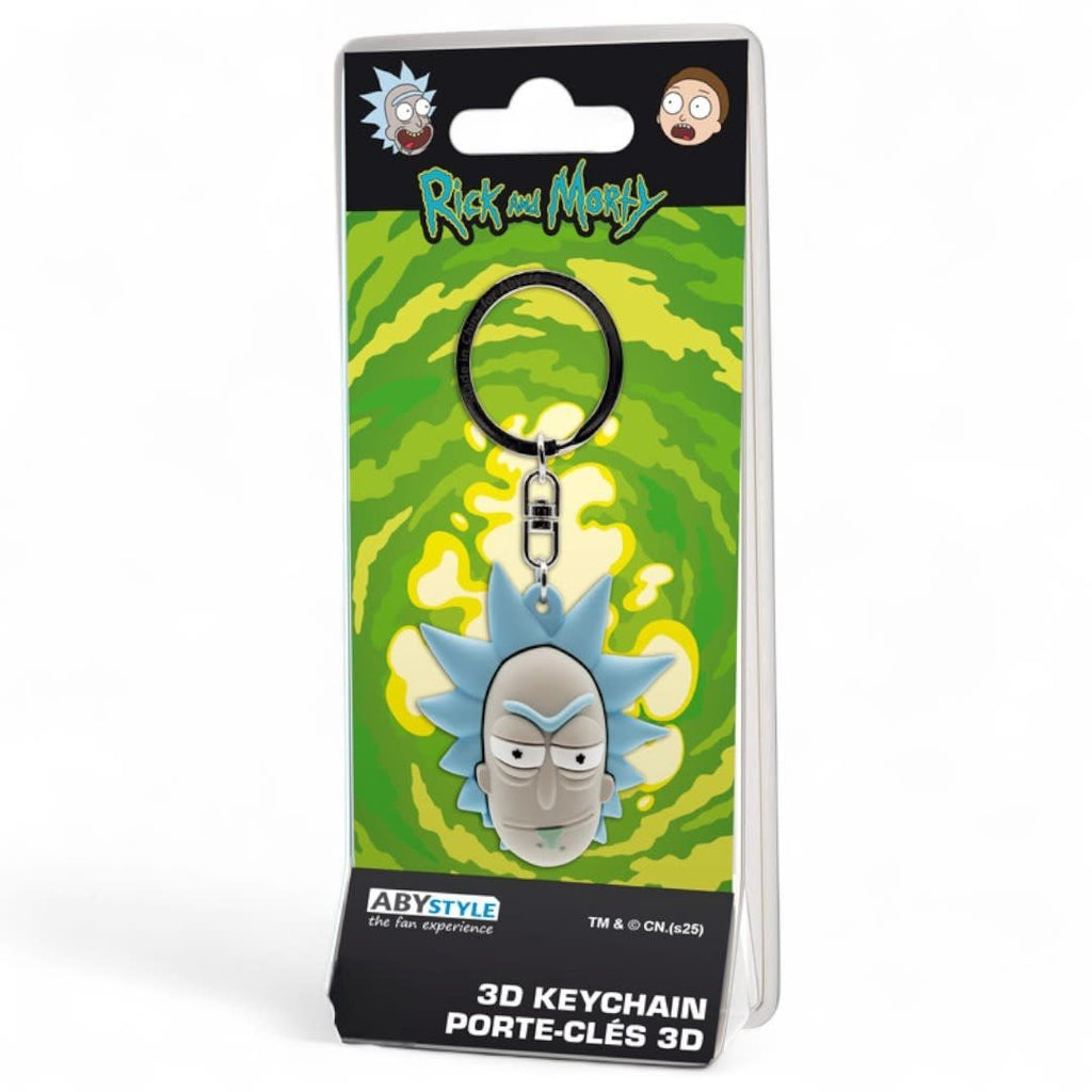 RICK AND MORTY - Keychain 3D "Rick Sanchez" - Fans Geek Store