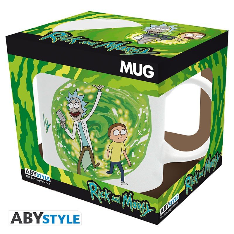 Rick and Morty Mok Keramiek - Portaal 320ml - Fans Geek Storeproduct_typeABYstyle