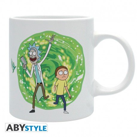 Rick and Morty Mok Keramiek - Portaal 320ml - Fans Geek Storeproduct_typeABYstyle