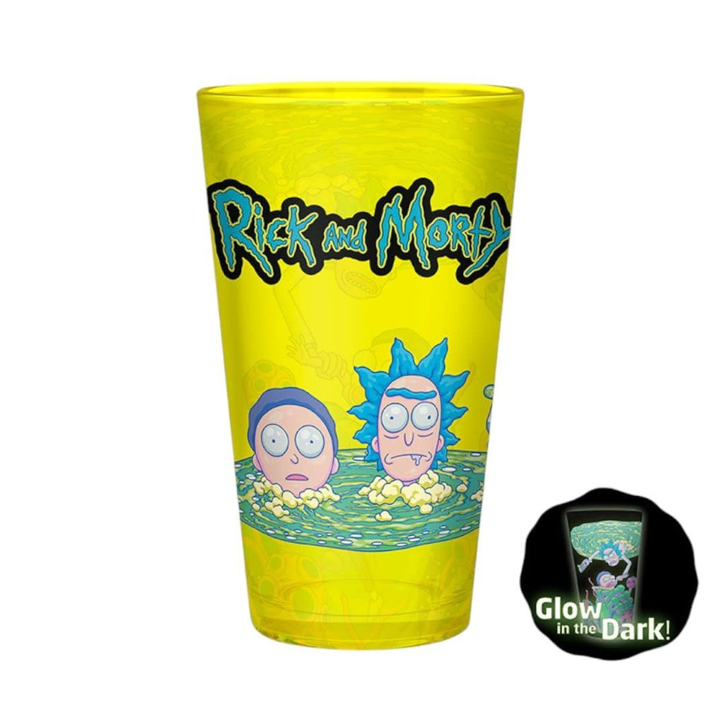 RICK AND MORTY - Pck Glass XXL +Mug+ 2 Coasters"Pattern - Fans Geek Store
