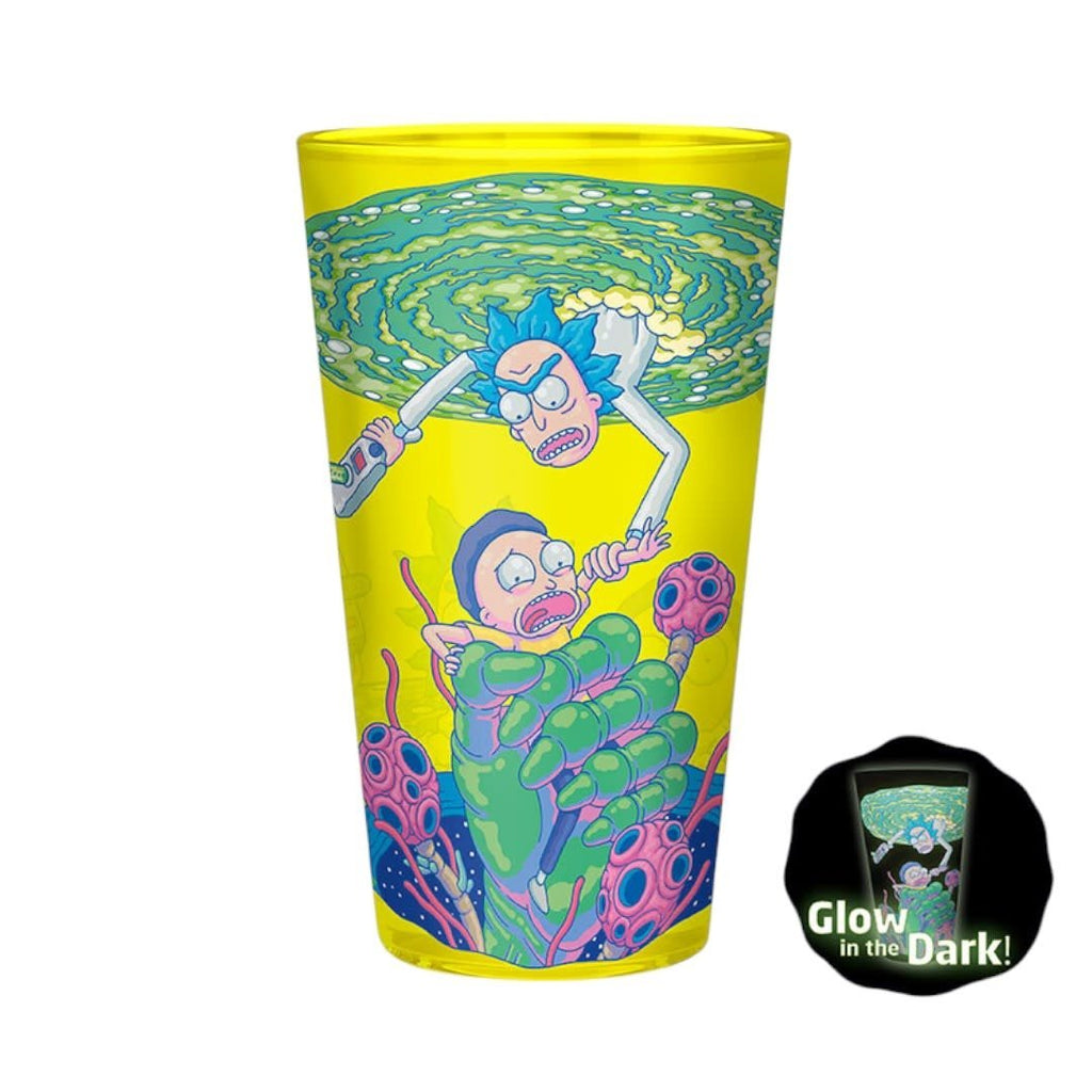 RICK AND MORTY - Pck Glass XXL +Mug+ 2 Coasters"Pattern - Fans Geek Store
