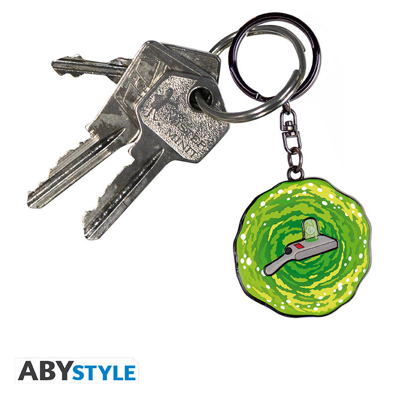 Rick and Morty Sleutelhanger Portal Gun Mechanisch
