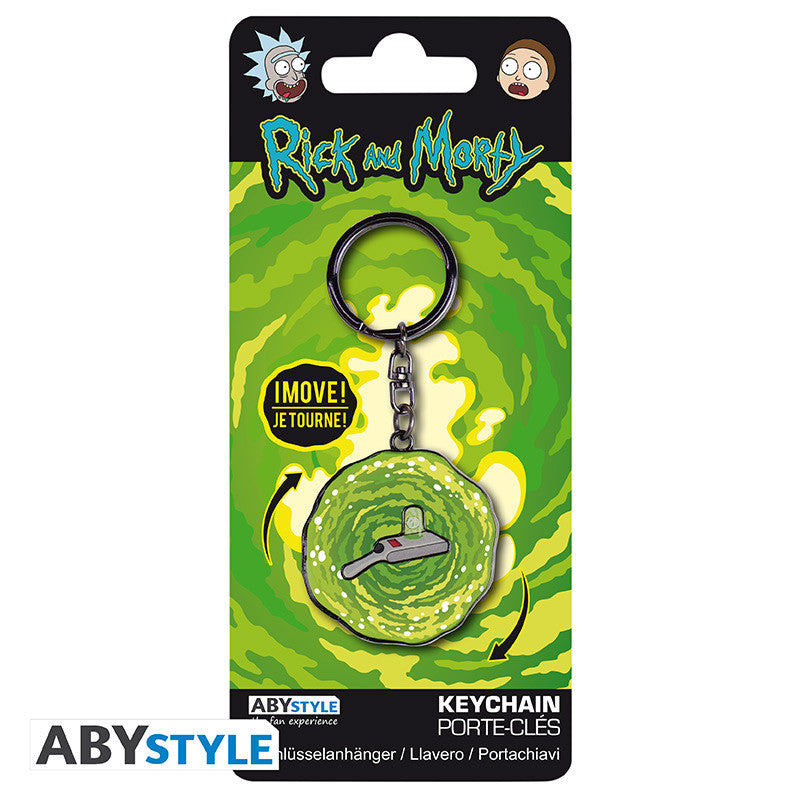 Rick and Morty Sleutelhanger Portal Gun Mechanisch