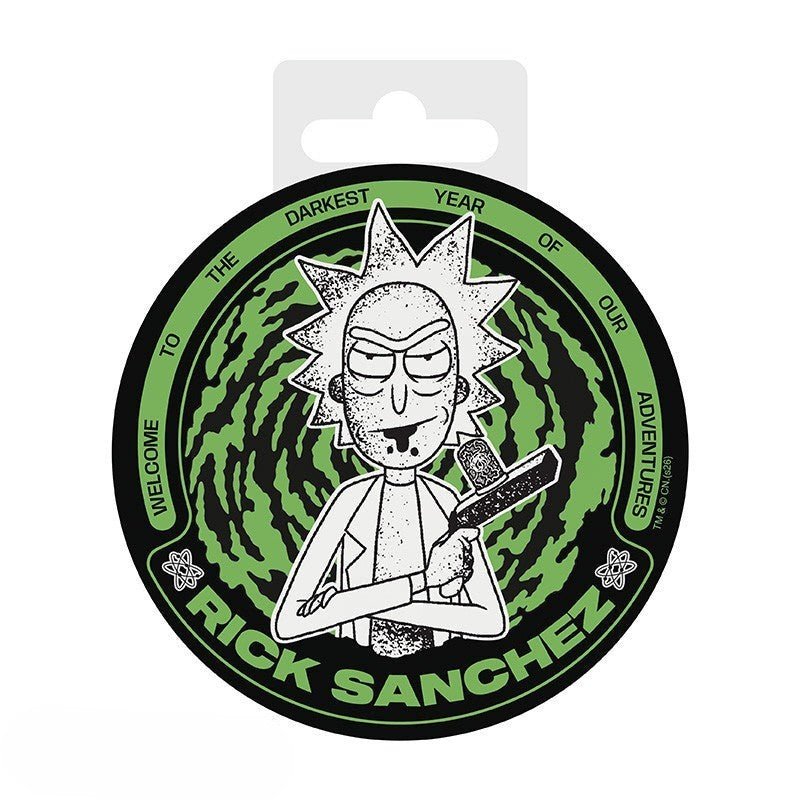 Rick and Morty Rick Sanchez Keramische Onderzetter - Fans Geek Storeproduct_typeABYstyle
