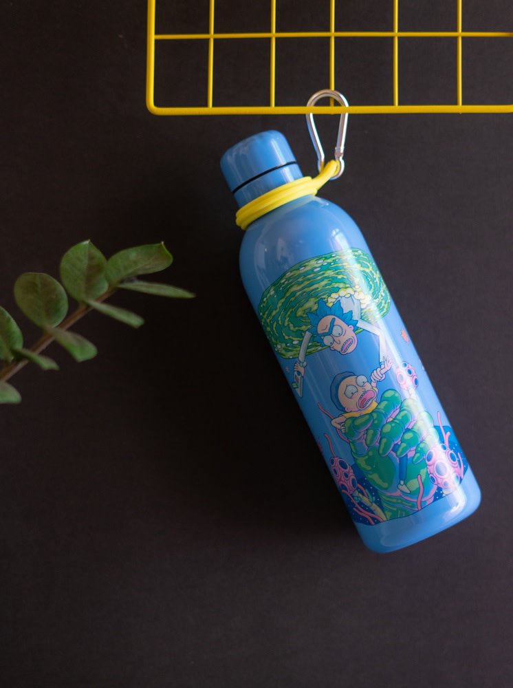 Rick and Morty: Hot&Cold Metal Bottle - Fans Geek Store