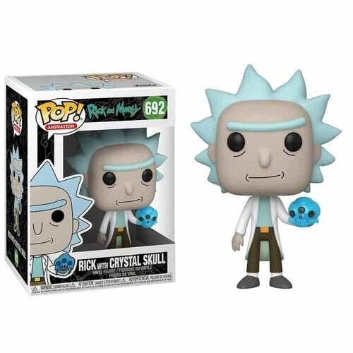 Rick & Morty Rick with Crystals Pop! Animation Vinyl Figuur 9 cm - Funko - Fans Geek Storeproduct_typeFunko
