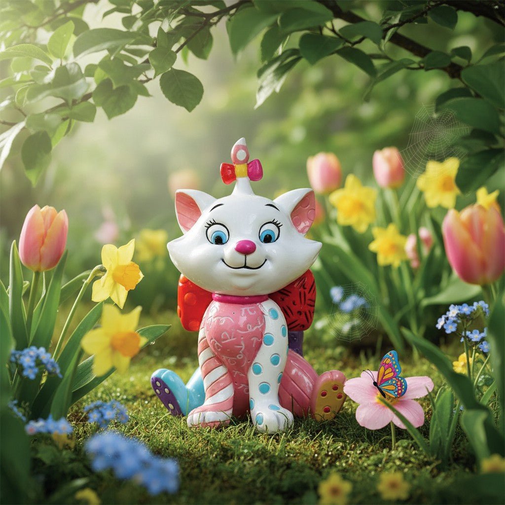 Romero Britto Disney Marie Mini Figurine 9cm - The Aristocats Pop - Art - Fans Geek Storeproduct_typeEnesco - Disney BRITTO