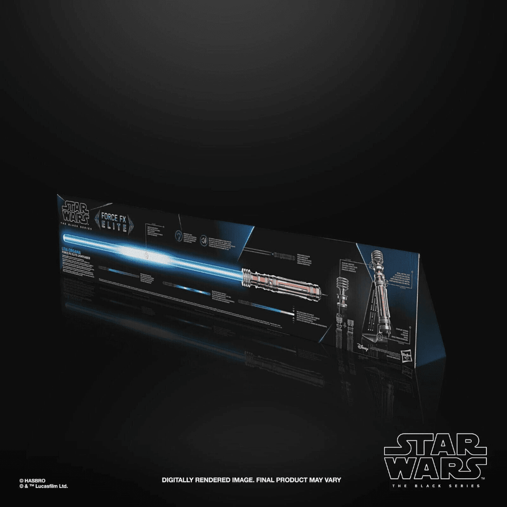 Star Wars: The Black Series - Leia Organa - Force FX Elite Lightsaber - Fans Geek Store