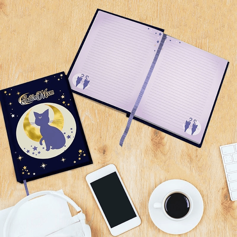 Sailor Moon A5-notitieboek – Luna & Artemis - Fans Geek Storeproduct_type#ABYstyle