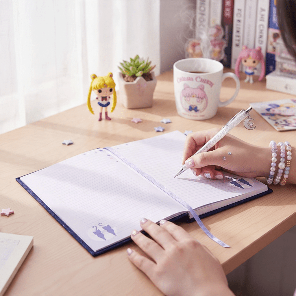 Sailor Moon A5-notitieboek – Luna & Artemis - Fans Geek Storeproduct_type#ABYstyle