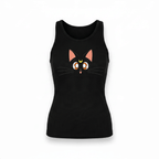 Sailor Moon dames-tanktop – Luna zwart - Fans Geek Storeproduct_type#Sailor Moon