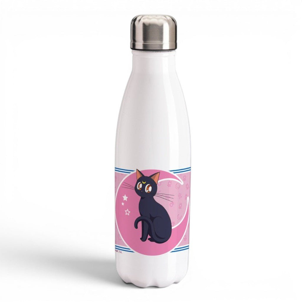 Sailor Moon Drinkfles 500ml – Aluminium met Luna Design - Fans Geek Storeproduct_typeABYstyle