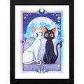 SAILOR MOON - Framed print "Luna & Artemis" - Fans Geek Store