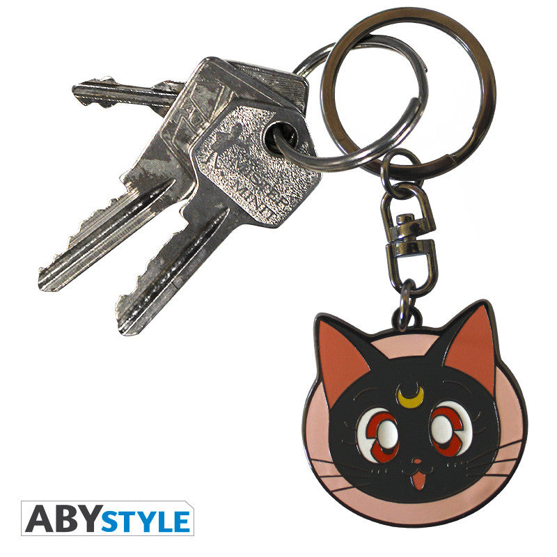 Sailor Moon Sleutelhanger Luna ABYstyle 3.8x3.8cm