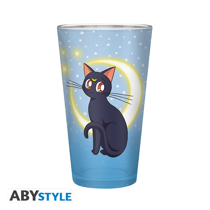 Sailor Moon Groot Glas Luna & Artemis ABYstyle 400ml