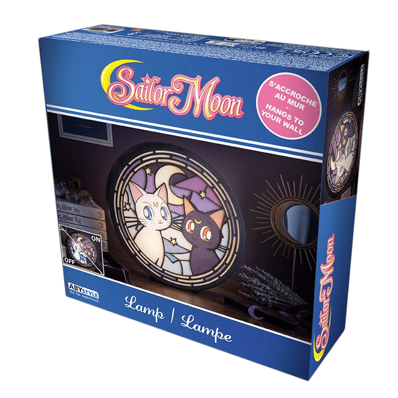 Sailor Moon ledlamp – Luna & Artemis - Fans Geek Storeproduct_type#ABYstyle