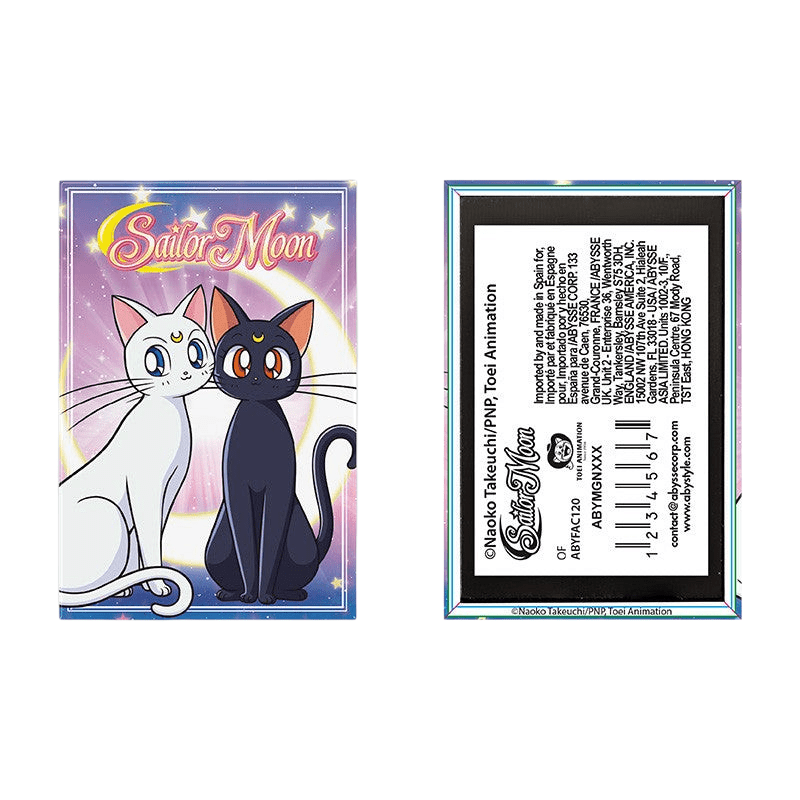 Sailor Moon magneet – Luna & Artemis - Fans Geek Storeproduct_type#ABYstyle