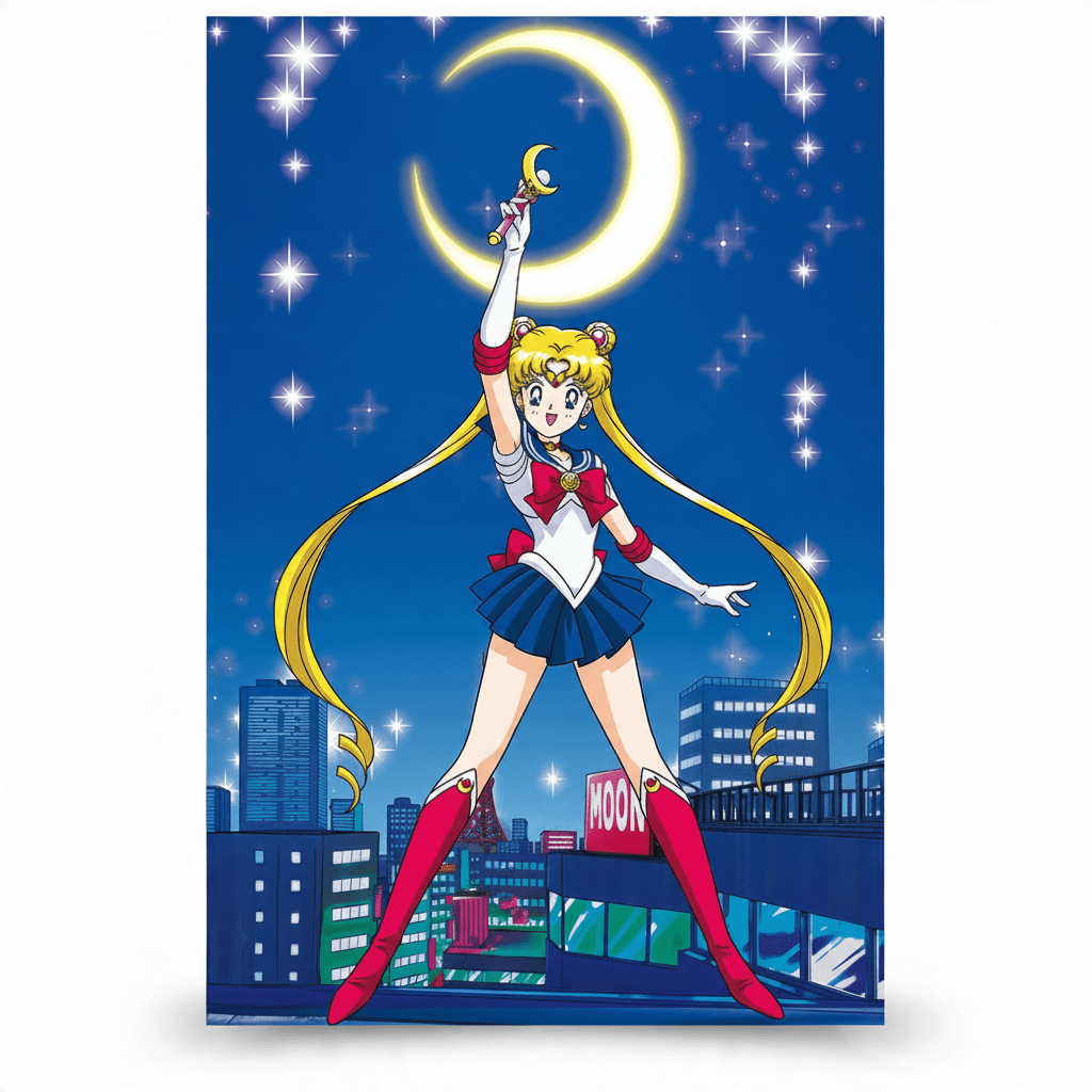 Sailor Moon maxiposter – 91,5 × 61 cm - Fans Geek Storeproduct_type#GB Eye