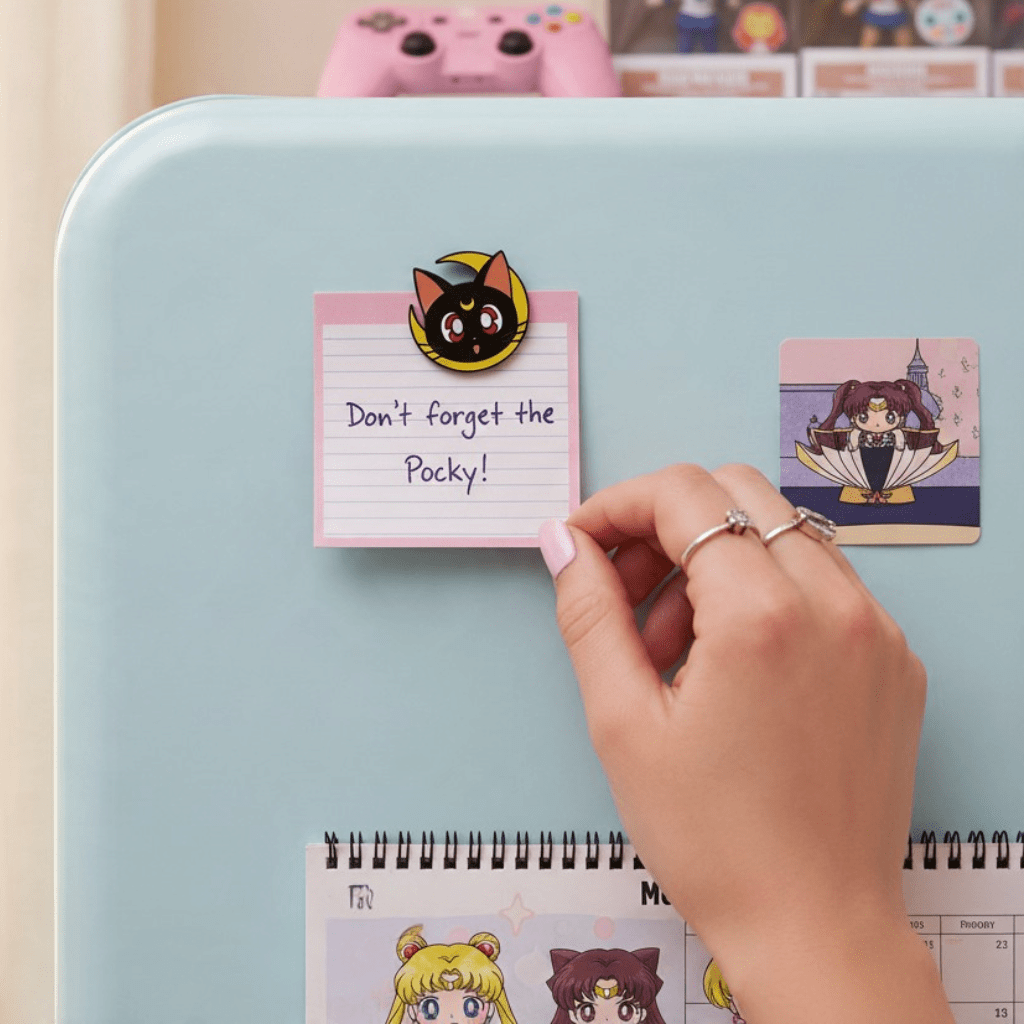 Sailor Moon metalen magneet – Luna - Fans Geek Storeproduct_type#ABYstyle