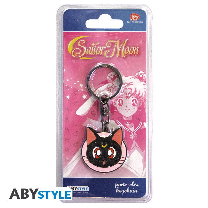 Sailor Moon metalen sleutelhanger – Luna - Fans Geek Storeproduct_type#Sailor Moon