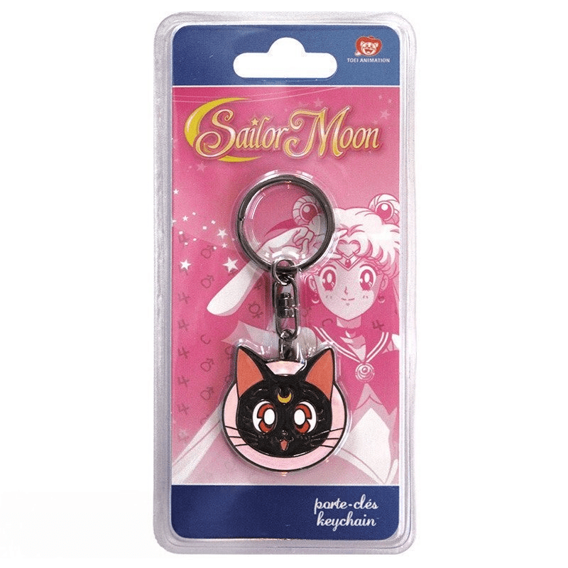 Sailor Moon metalen sleutelhanger – Luna - Fans Geek Storeproduct_type#Sailor Moon