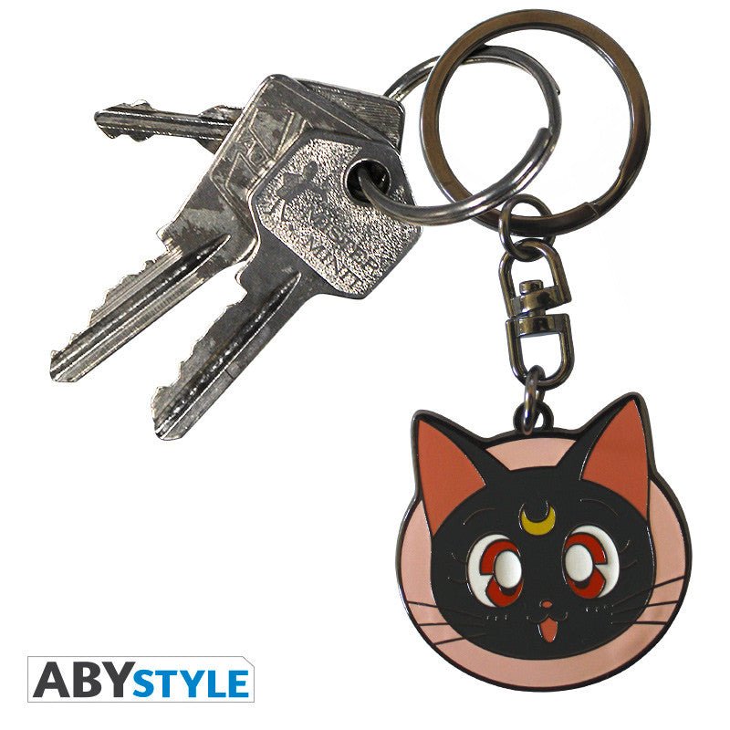Sailor Moon metalen sleutelhanger – Luna - Fans Geek Storeproduct_type#Sailor Moon
