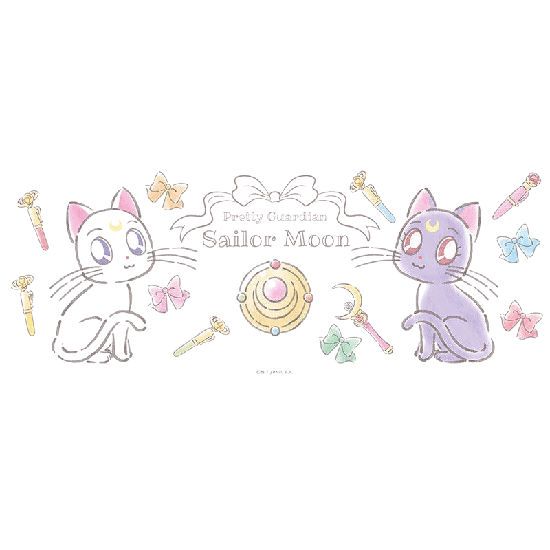 Sailor Moon mok – Luna & Artemis in chibi-stijl - Fans Geek Storeproduct_type#ABYstyle