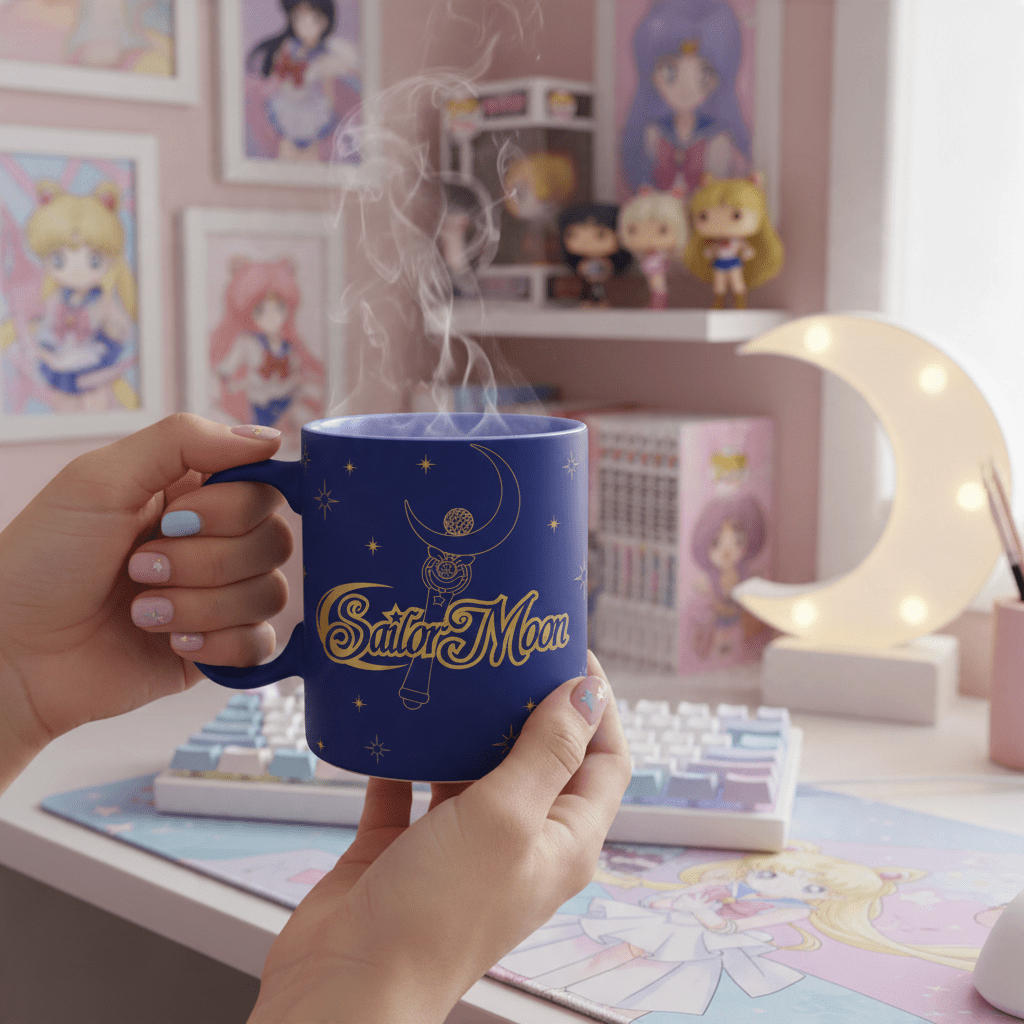 Sailor Moon mok met gouden sterren - Fans Geek Storeproduct_type#ABYstyle