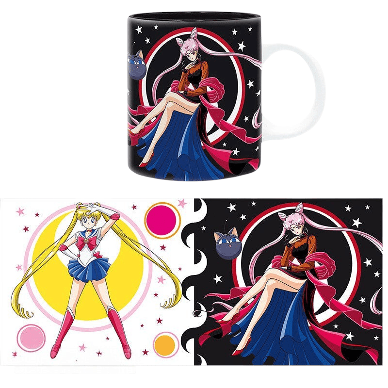 Sailor Moon mok – Sailor Moon tegen Black Lady - Fans Geek Storeproduct_type#ABYstyle