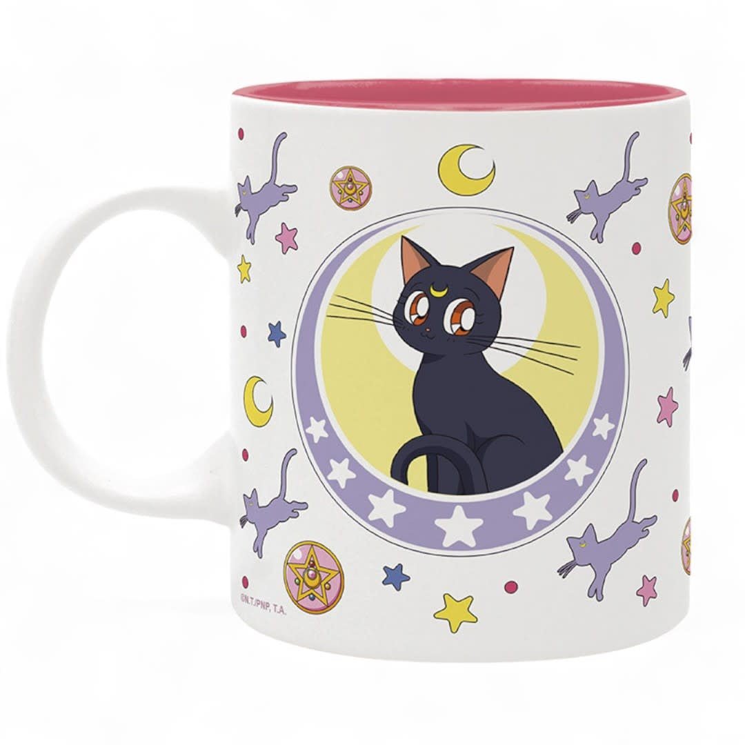 SAILOR MOON - Mug - 320 ml - Sailor Moon & Luna patch - Fans Geek Store